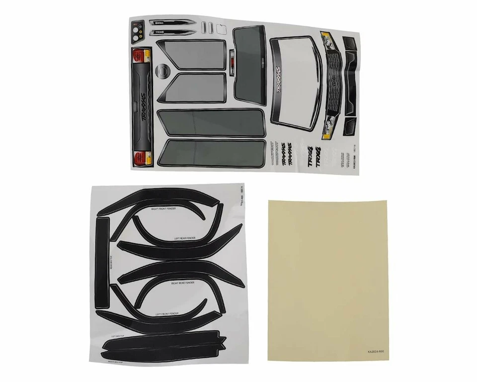 Clear Body with Camper with Decals TRX-4 Sport Traxxas TRA8112  - Image 2 of 3