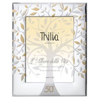 Thilia Argenti Cornice Silber Baum Des Lebens 50. Hochzeitstag 13 X 18