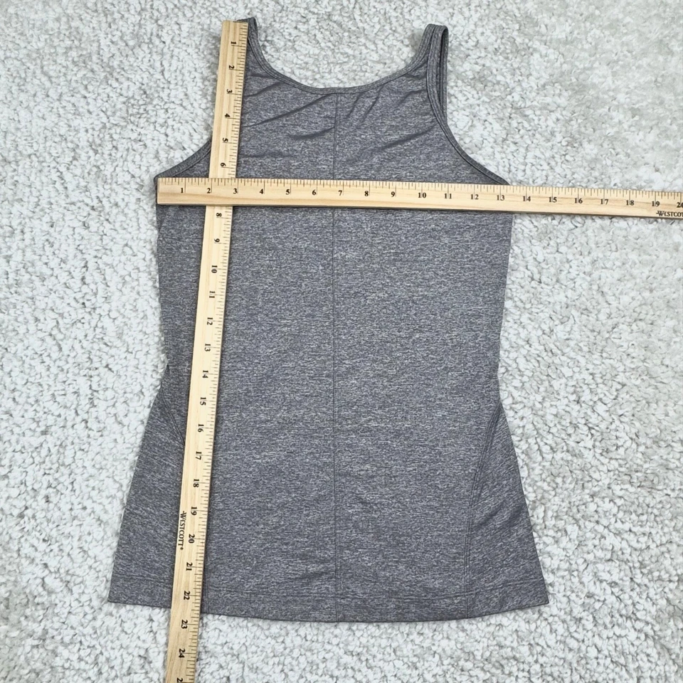 Camiseta sin mangas Lululemon espalda baja gris plata ajustada para mujer 2 Foto 4 de 4