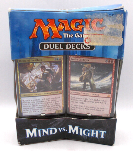 MTG Mind vs Might Duel Decks - Magic The Gathering NEW ENGLISH SEALED