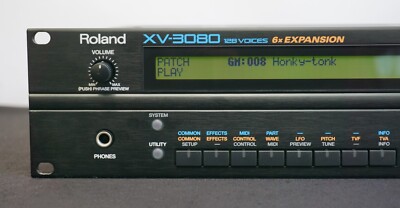 Roland XV-3080 Synthesiser Expandable Rack Mount MIDI Sound Roland XV-3080 Synthesiser Expandable Rack Mount MIDI Sound