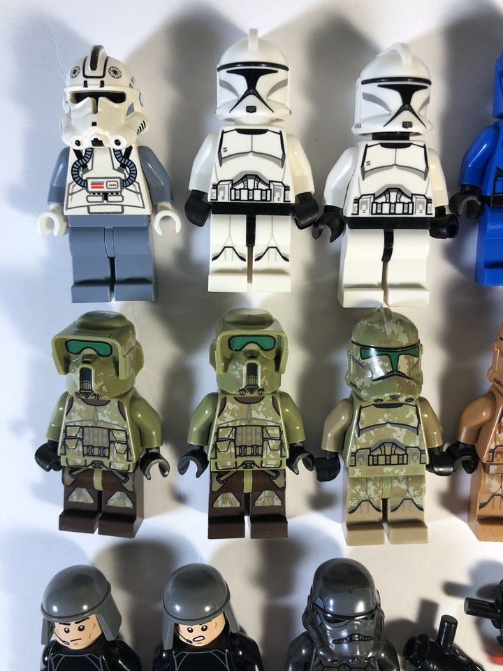 lego Star Wars minifigure lot-Clone Trooper, Imperial, Kashyyyk, Senate