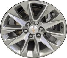 New Alloy Wheel Rim For 2019-2022 Chevrolet Silverado 1500 20x9 Inch 6x5.5