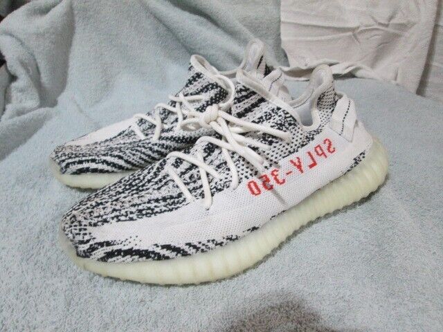 Size 10.5 - adidas Yeezy Boost 350 V2 Zebra T-7 889773948180 Size 10.5 - adidas Yeezy Boost 350 V2 Zebra T-7 889773948180