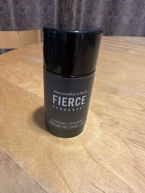 Abercrombie and Fitch Fierce Deodorant Stick Men's Fragrance NEW