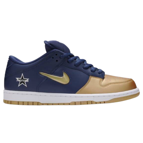 Nike SB Dunk Low QS x Supreme Metallic Gold 2019