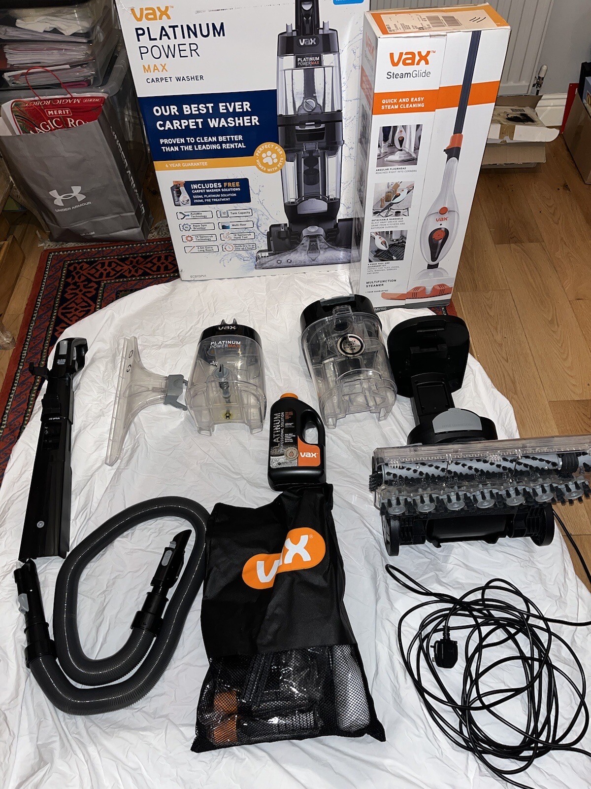 Vax ECB1SPV1 Platinum Power Max Upright Carpet Cleaner 5012512164243 eBay