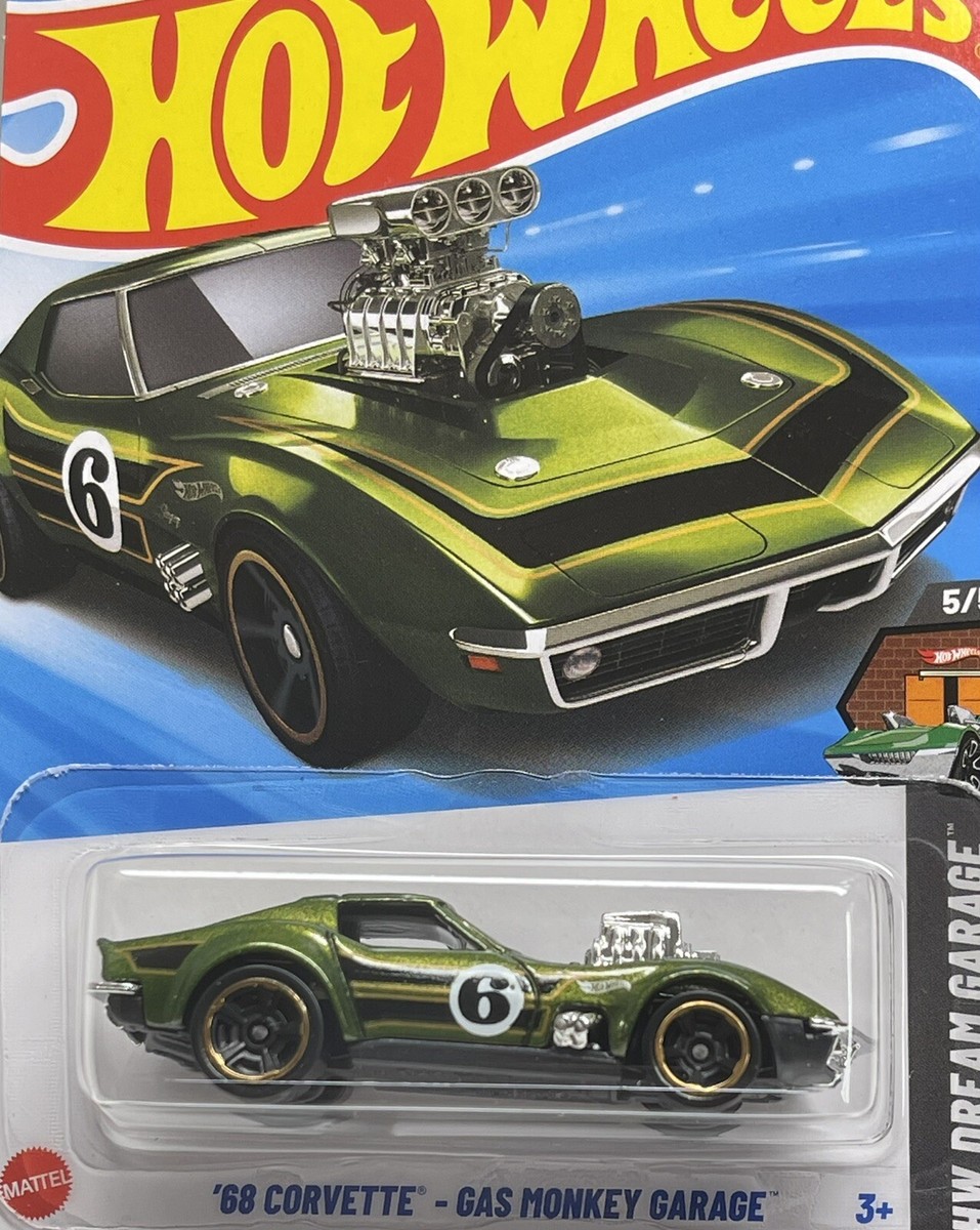 2025 Hot Wheels Case F '68 Corvette - Gas Monkey Garage 134/250 | eBay