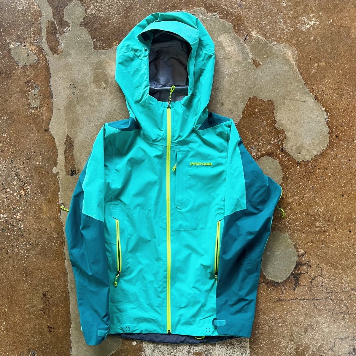 Patagonia Goretex Recco Jacket Womens XS Hooded Anorak Gore Tex Y2K  Outerwear | eBay