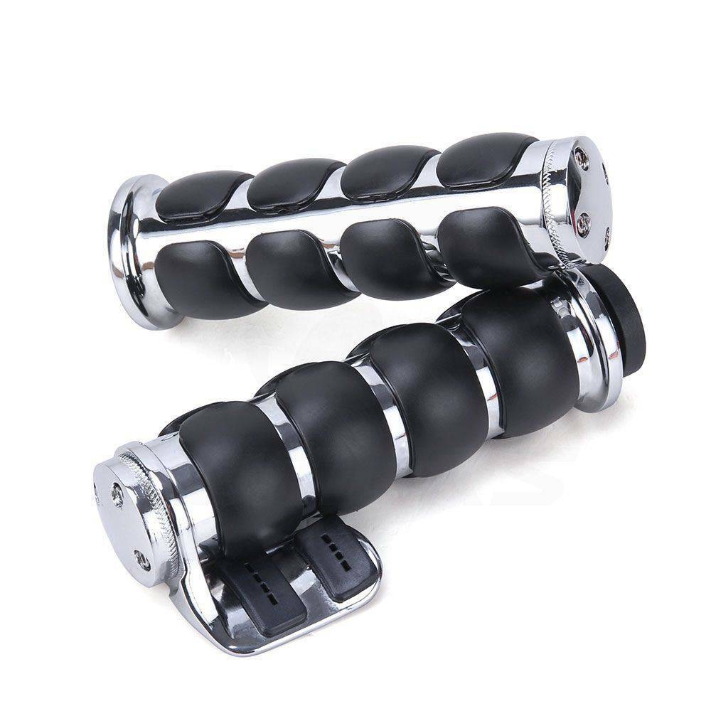 Motorcycle 1'' Handle Bar Hand Grips For Honda GL 1500 1800 Goldwing