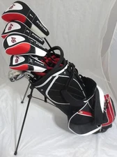 2025 Mens Complete Golf Club Set Driver, Woods, Hybrid, Irons Bag 12 Clubs Reg