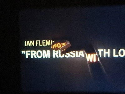 16mm Film ''Liebesgrüße aus Moskau'' Sean Connery als James Bond , top