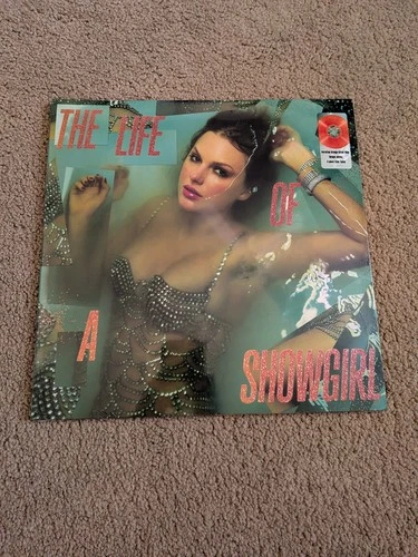Taylor Swift - The Life Of A Showgirl - LP Orange Glitter Vinyl - Brand New!