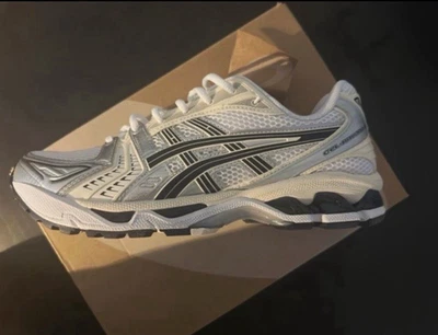 ASICS GEL-Kayano 14 Herren Sneaker weiß/schwarz US 9,5 EU 43,5 Mesh - Bild 1 von 4