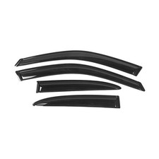 rain guards for car windows 4Dr Slim Acrylic Window s Sun 4pcs Left Right Fro...