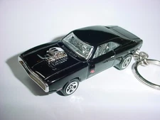 COMPATIBLE WITH DODGE CHARGER R/T CUSTOM KEYCHAIN keyring key HEMI Hot Wheels