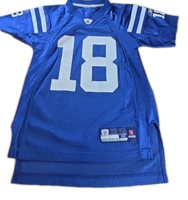 Reebok NFL Indianapolis Colts Peyton Manning #18 Youth Jersey Size Medium