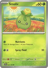 Smoliv #021/198 Sv01 Scarlet & Violet Base Set Reverse Holo Pokemon TCG NM