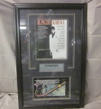 Al Pacino Scarface Framed Shadow Box 26.25" x 16.5"
