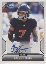 2019 Leaf Draft Auto Oshane Ximines #BA-OX1 Auto 0it8