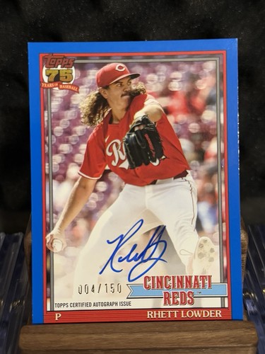 2026 Topps Series 1 Rhett Lowder Red Foil (RAW)