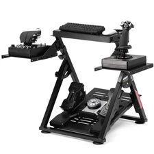 Flight Racing Simulation Stand Foldable Gaming Stand Compatible with Logitech...