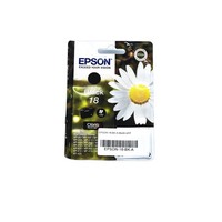 Original Epson 18 Schwarz Tintenpatrone - C13T18014012 - XP402 X425 - Mhd 2025+