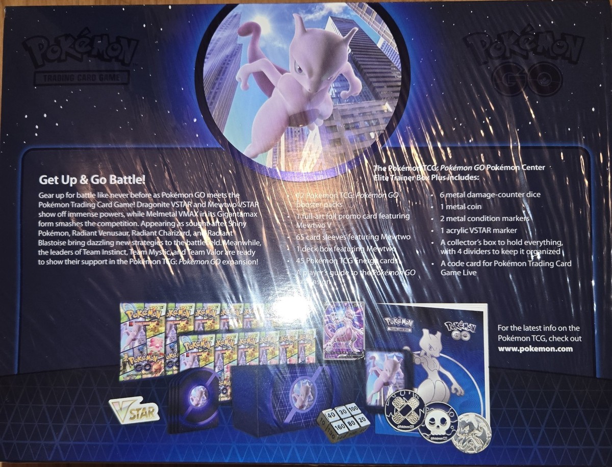 Pokemon Center Pokémon GO Elite Trainer Box BRAND NEW SEALED TCG