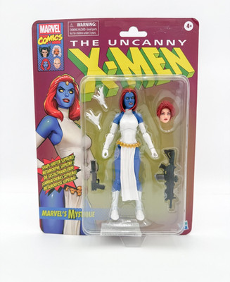 Marvel Hasbro Marvels Mystique Action Figure Retro 6-Inch X-Men NEW RARE