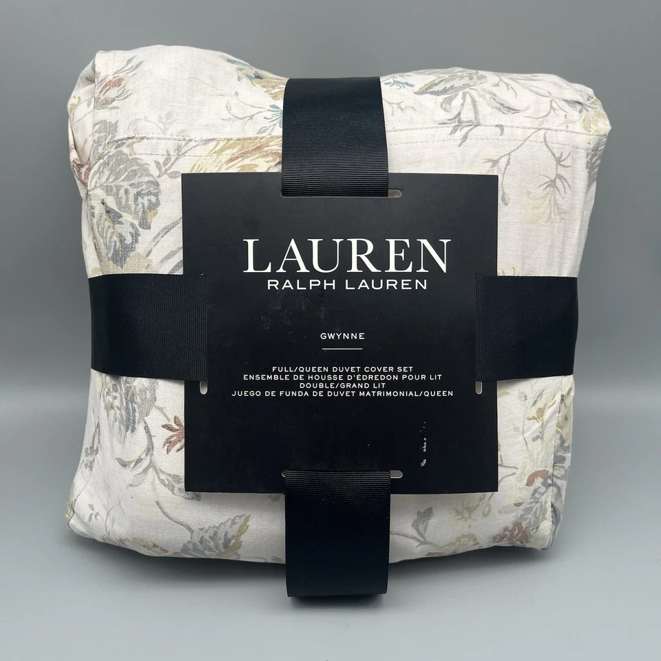 RALPH LAUREN Gwynne Duvet Cover 3-Pc. Set Full/Queen - Image 4 of 4