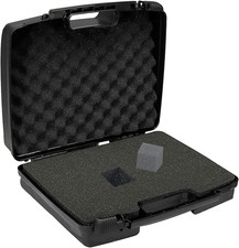 Small Hard Case with Foam, 14" Lightweight Pluck Foam Padded Protection Carrying