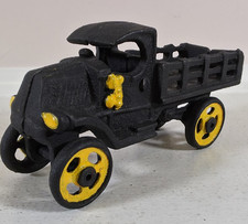 Vintage Cast Iron Toy Stake Body Truck JM236