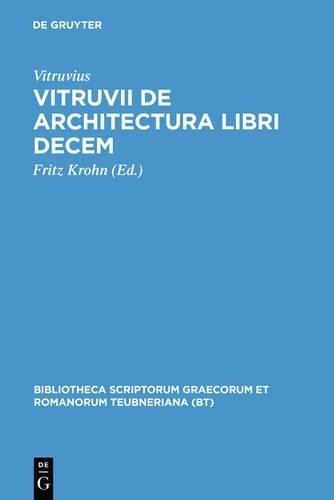 Vitruvii de architectura libri decem by  Vitruvius, Fritz Krohn - 9783110984224