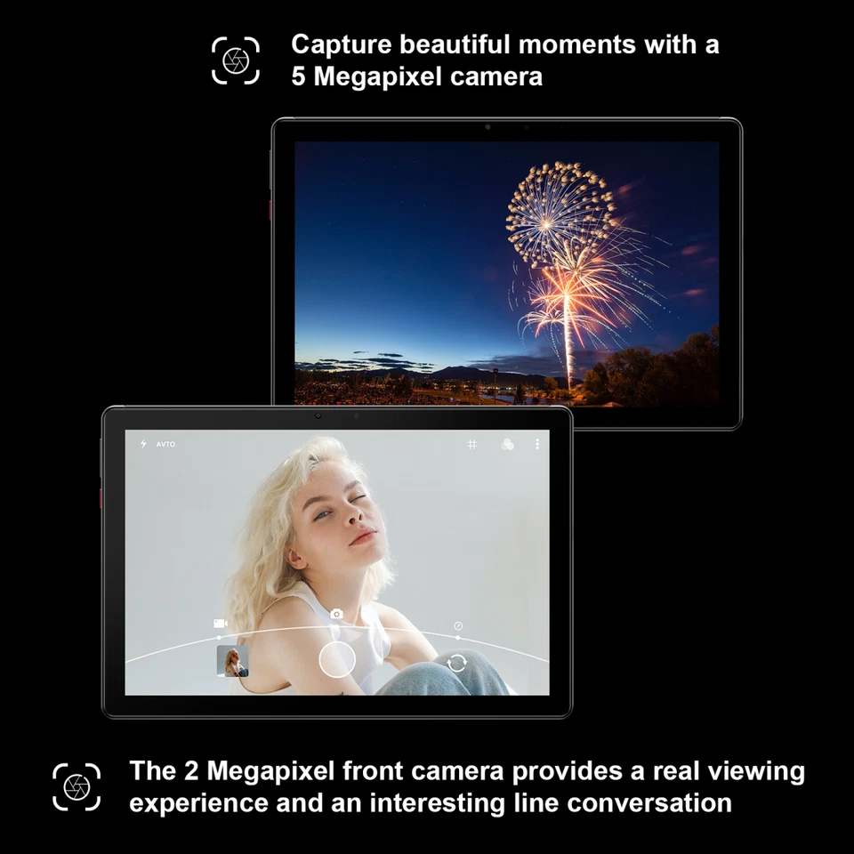 CHUWI Hi10 Go Windows Tablet 10in 6GB RAM 128GB SSD Intel N4500 Quad Core 2.8Ghz - Image 2 of 4