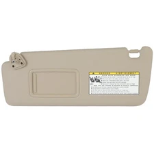 Tan Sun Visor LH For 04-07 Toyota Highlander Windshield Sun Shade 74320-48260-a0
