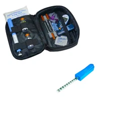 Daily Diabetic Organizer Case and Mediclip Bundle | DAILY-MEDICLIP
