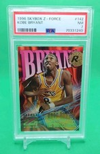 1996 Skybox Z-Force #142 Kobe Bryant Rookie Card - PSA 7 Lakers. rookie card picture