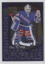 1997-98 Donruss Priority Postmaster Generals 1435/1500 Mike Richter #5 b8c