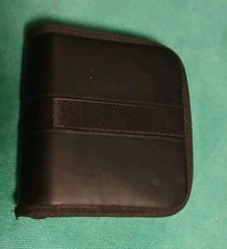 Case Logic 28 CD DVD Discs Wallet Carrying Travel Zipper Vintage Binder Storage