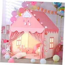  Kids Play Tents for Girls Large Fairy Playhouse for Kids Princess pink tent