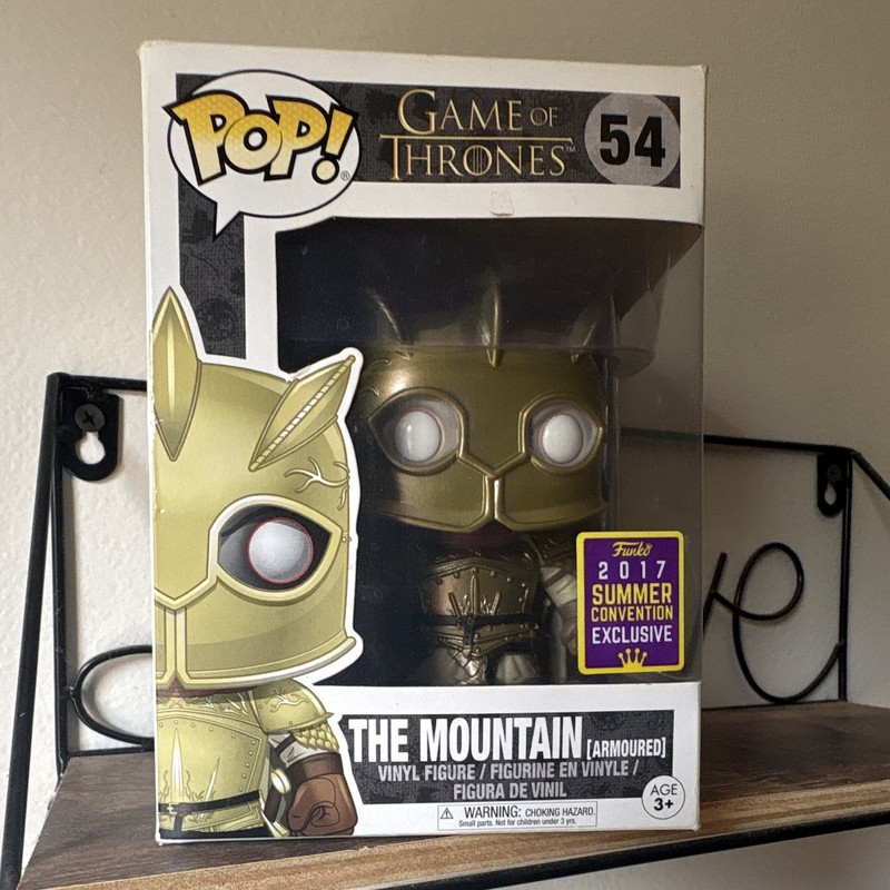 Funko Pop! Vinyl Game of Thrones The Mountain #54 2017 Summer Convention Excl
