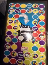 Endless Game Can You Name 5? Family Fun Cards Questions Made In USA Complete