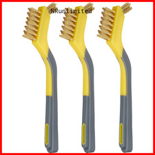 Retailer Basics Brass Mini Wire Brushes For Cleaning Rust Removal Paint Removal