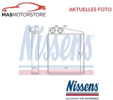 WÄRMETAUSCHER INNENRAUMHEIZUNG VORNE NISSENS 70228 P FÜR VW PASSAT,GOLF VI