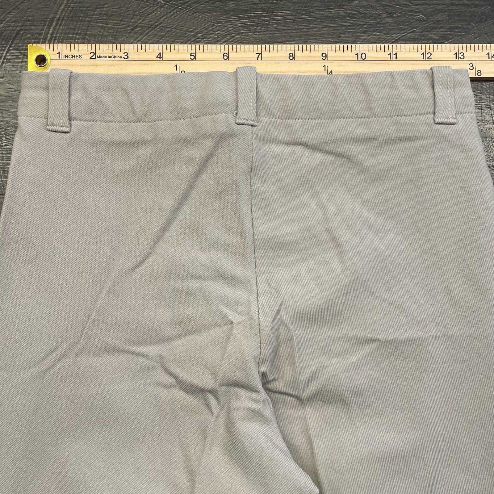 Tailored Sportsman Breeches Womens 26 Gray Knee Patch Horseback Riding Pants