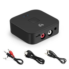 Bluetooth Receiver for Home Stereo RCA, 3.5mm AUX Wireless Audio Adapter for ...