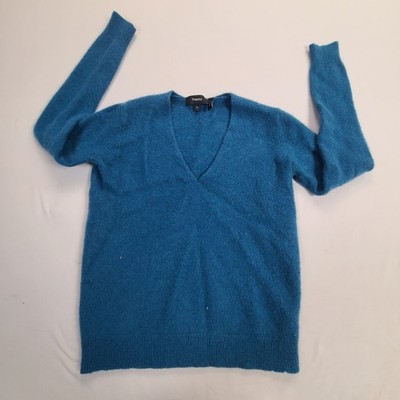 Theory Sweater Girls Small Blue Soft Casual Stylish Youth Kids