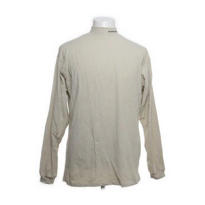 Alphalete, Langarmshirt, Größe: M, Beige, Baumwolle/Elasthan, Einfarbig #fJJ