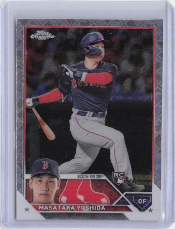 2023 Topps Chrome Logofractor Edition Masataka Yoshida #167 Rookie