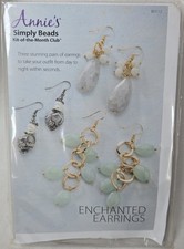 Annie s Simply Beads Kit Of The Month "Enchanted Earrings" BD112 Earrings